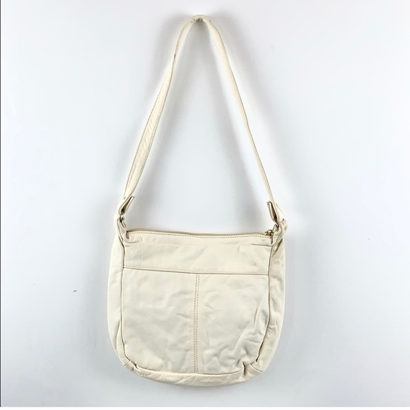 Ivory/Cream Genuine Leather Multi-Pocket Purse - Picture 2 of 9